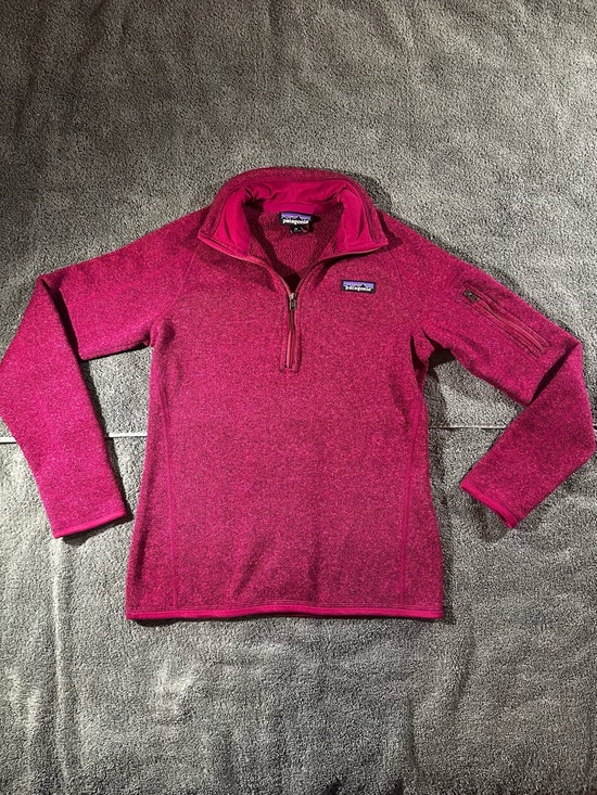 Patagonia Sweaters - Patagonia Women's Fleece Pullover Quarter Zip Purple Size XS Outdoors